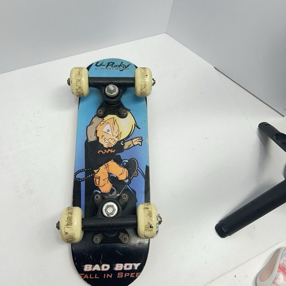 Vintage 90's U-Punky Mini Skateboard Bad Boy 16"